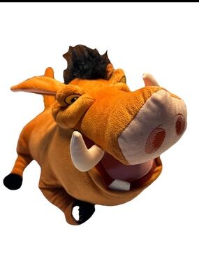 Disney Pumbaa Plush Lion King Warthog Stuffed Animal Orange Kids Toy